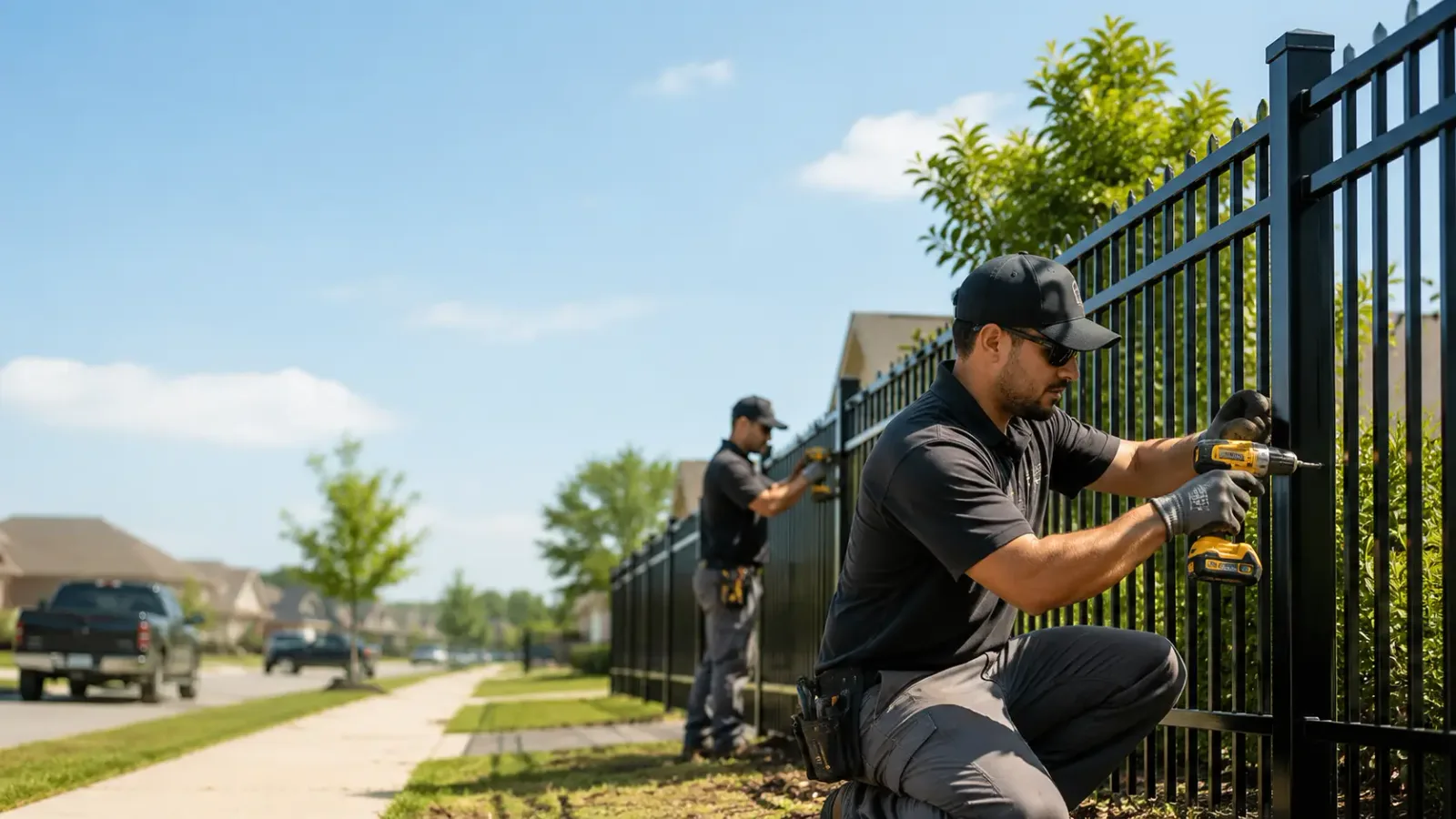 Metal Fence Installation in Belding, MI